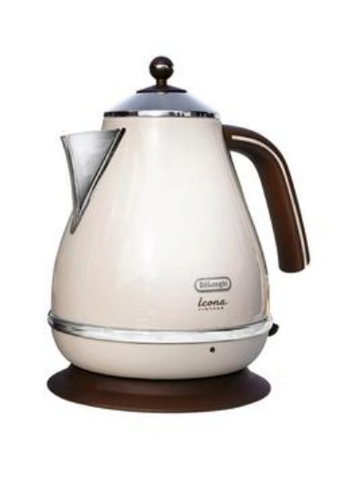 Delonghi Kb0V3001Bg Icona Vintage Kettle - Cream